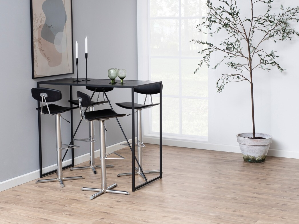 Bar table Norsica Sevferi 162 (Black + Dark ash)