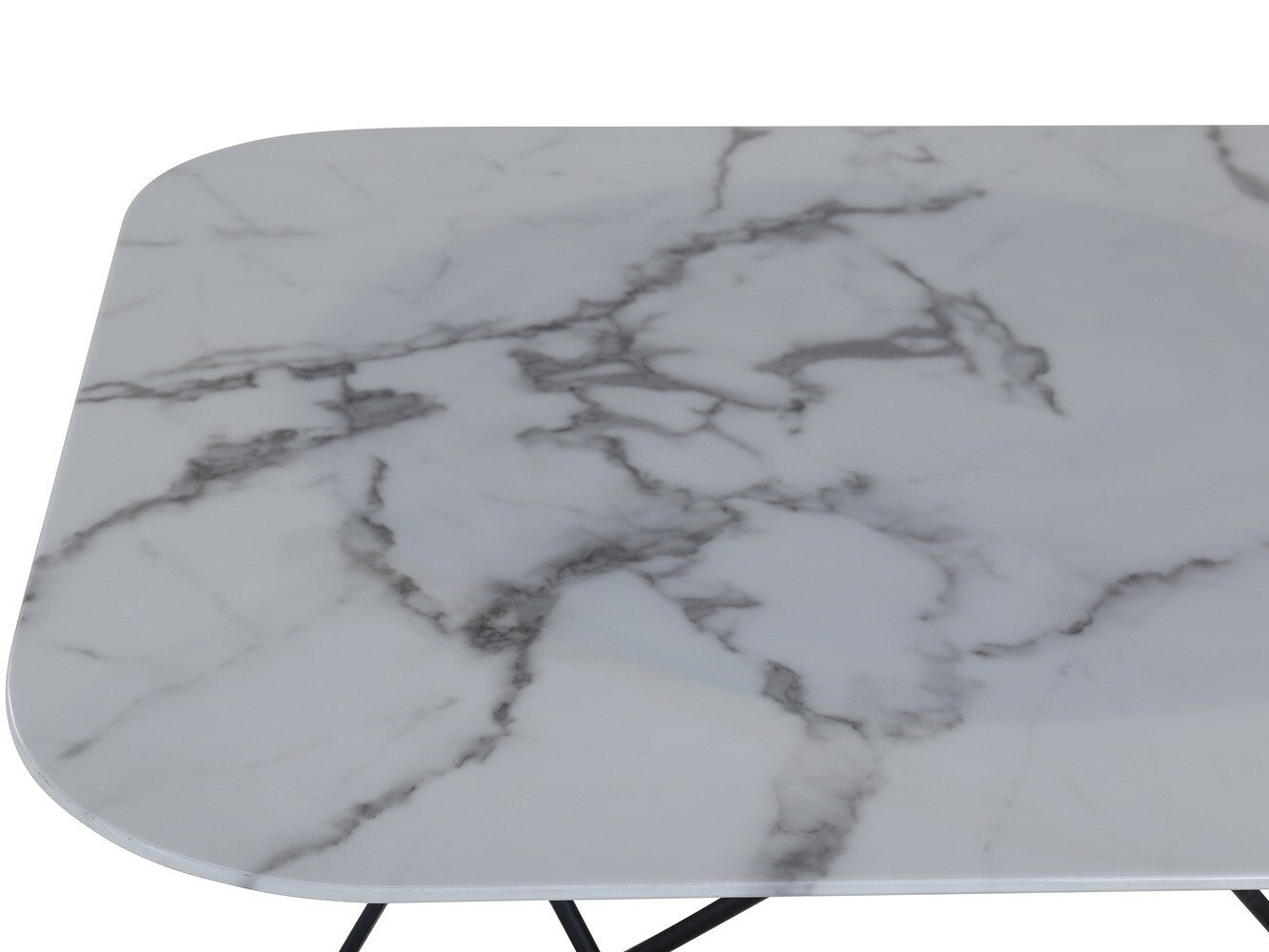 Coffee table Dallas 1723 (White + Black)