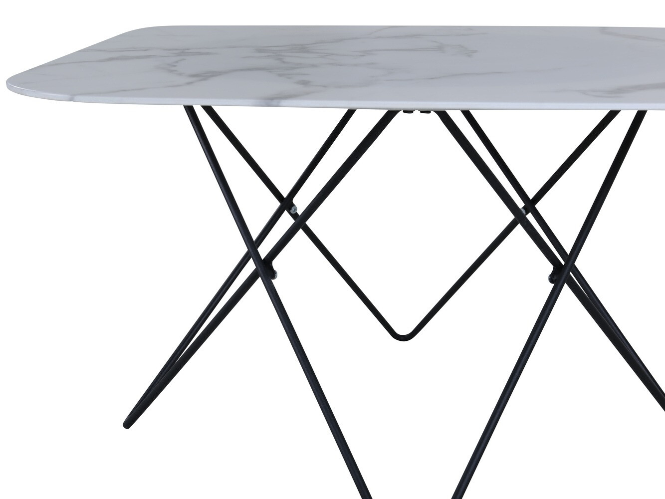 Coffee table Dallas 1723 (White + Black)
