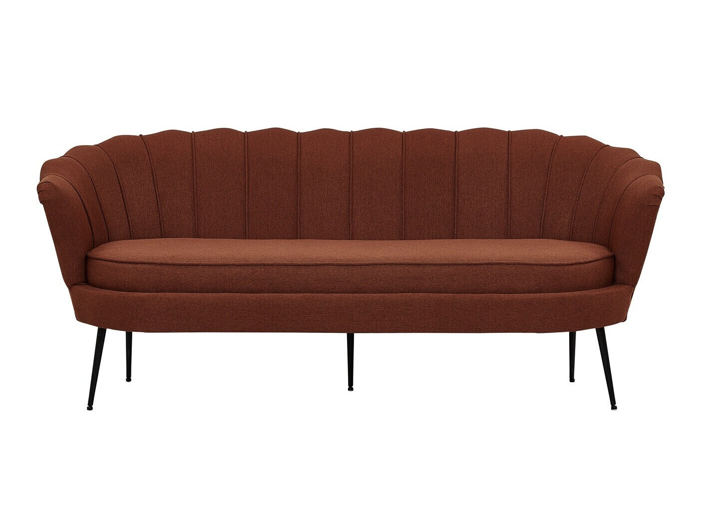 Sofa Dallas 2917 (Dark brown + Black)
