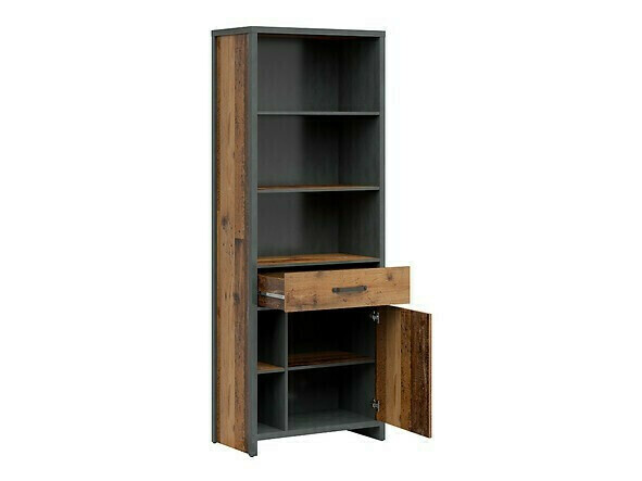 Home office set Belsera 114 (Brown + Matera grey)