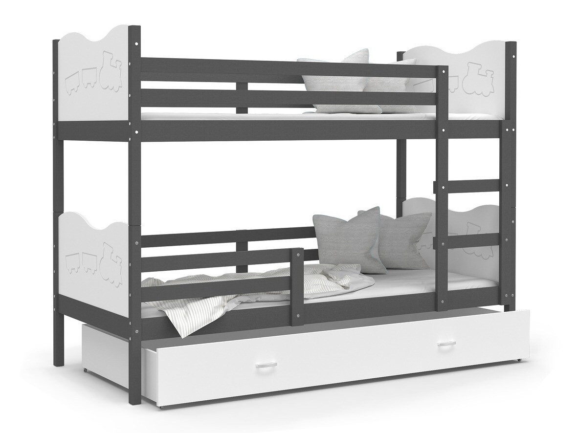 Bunk bed Aurora 111 (White)
