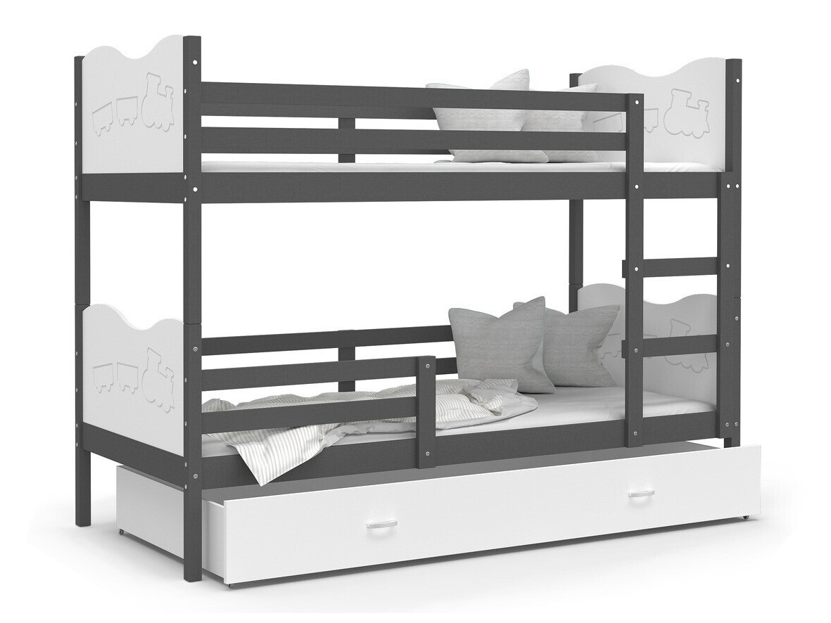 Bunk bed Aurora 112 (White)