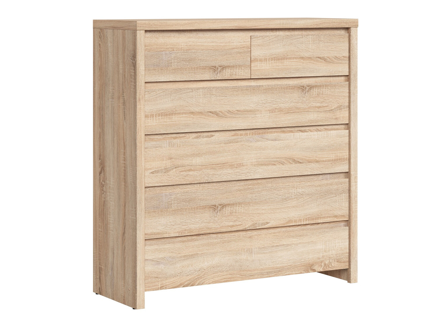 Chest of drawers Nolroma 126 (Sonoma oak)