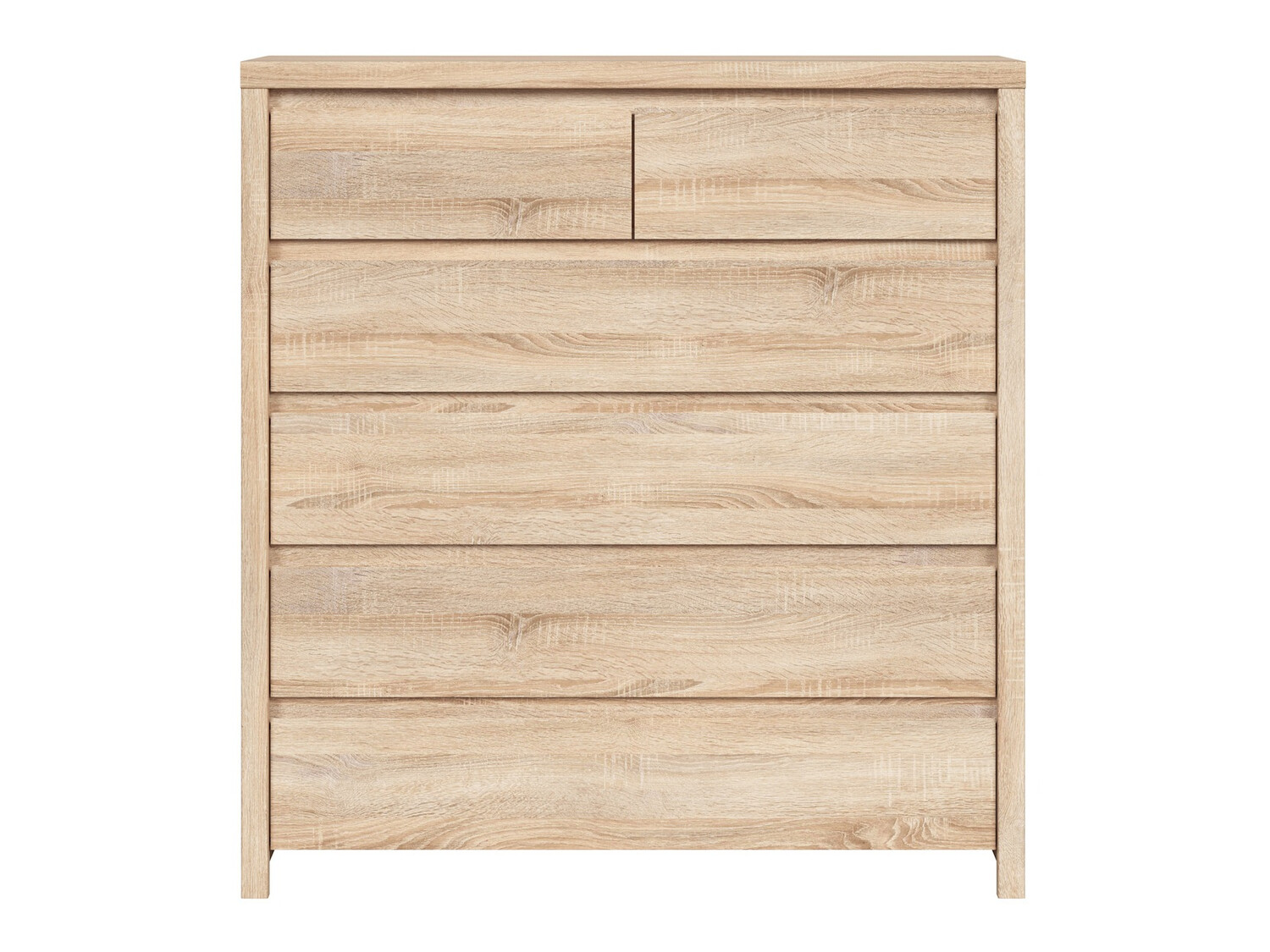 Chest of drawers Nolroma 126 (Sonoma oak)