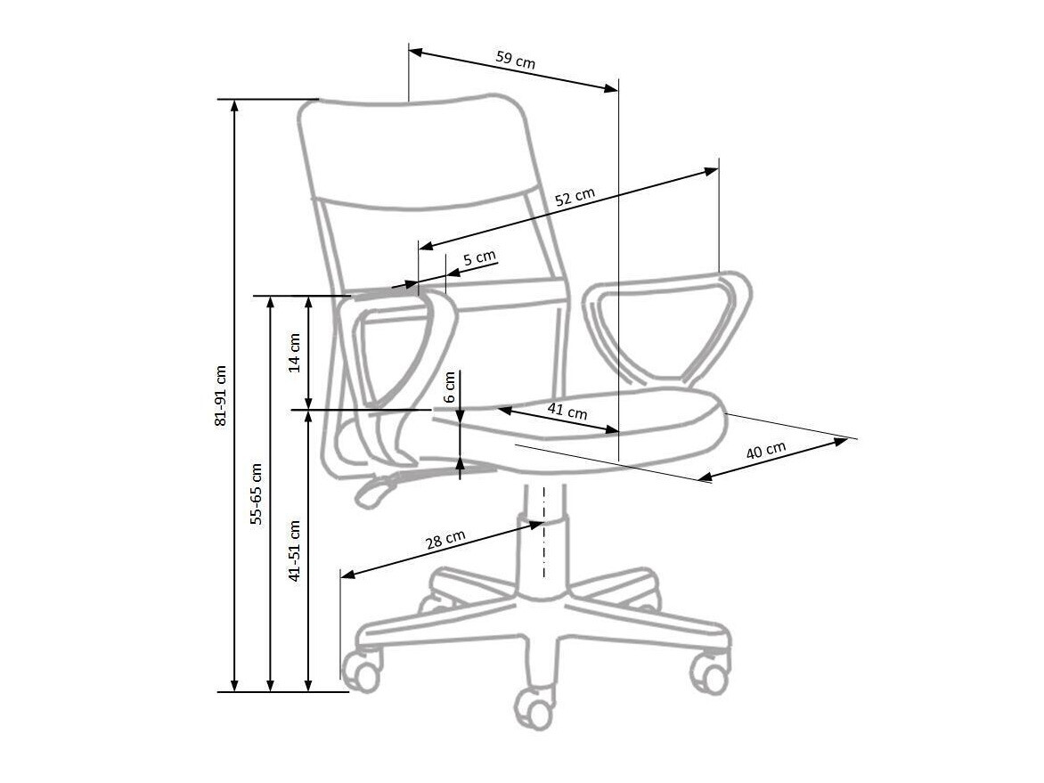Children's chair Houston 397 (Pink)
