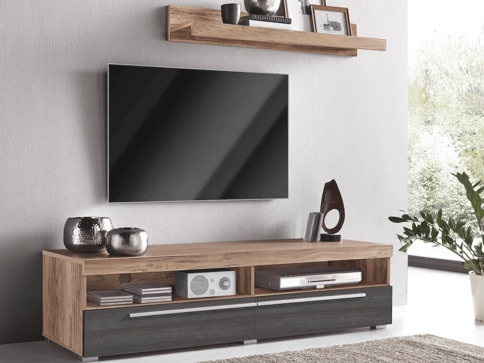 TV stand Austin 239 (Nut + Dark oak)