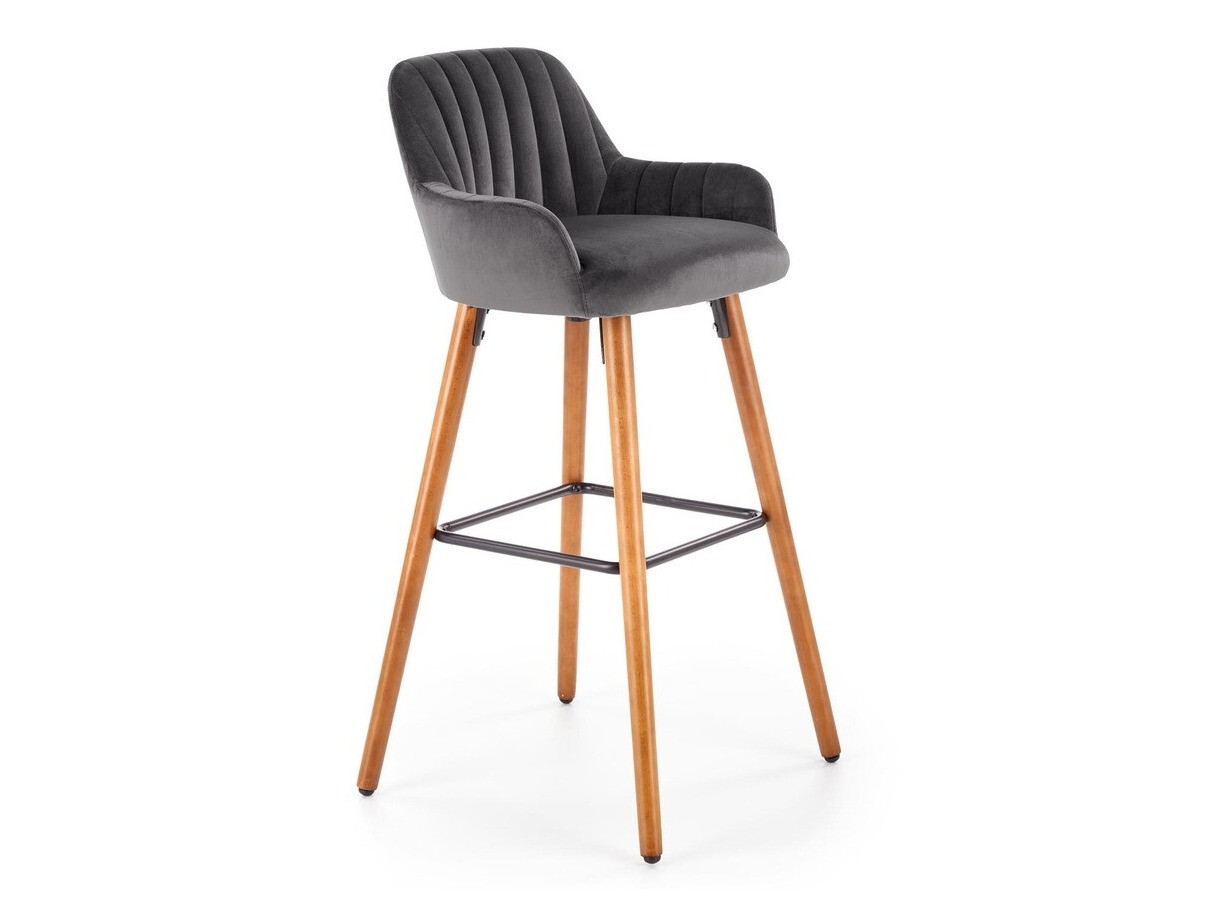Bar stool Houston 844 (Grey + Brown)