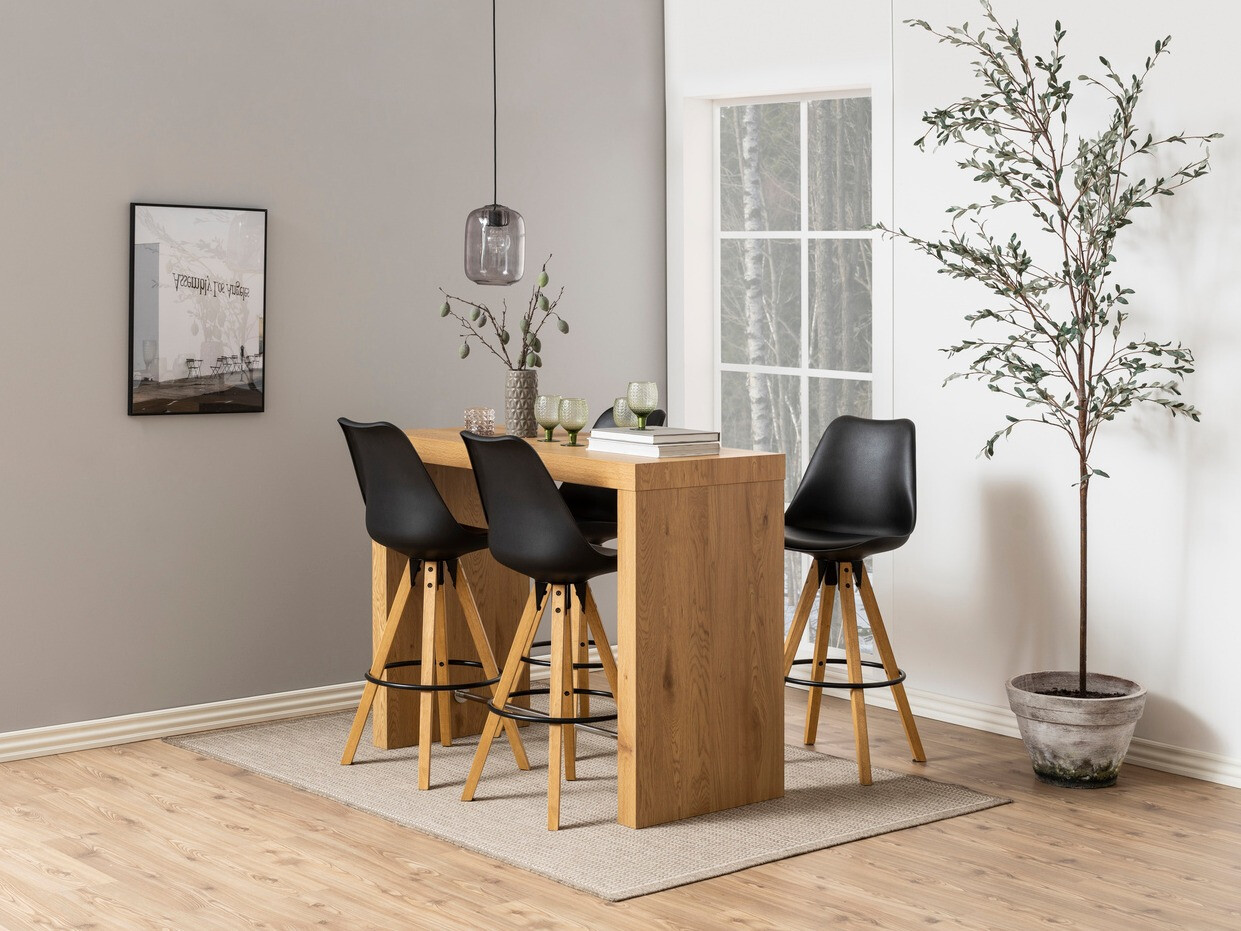 Bar stool Norsica 158 (Black)