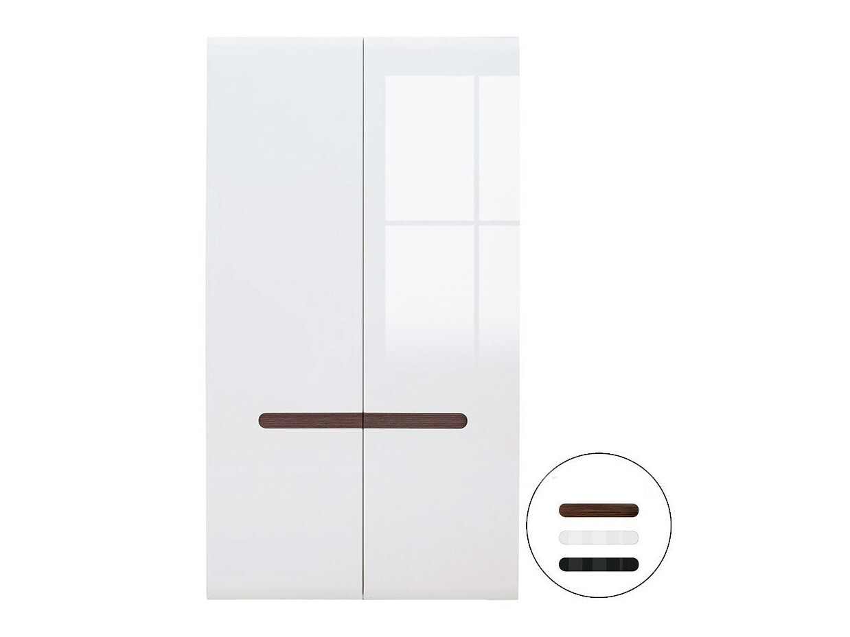 Wardrobe Serveso 110 (Glossy white)