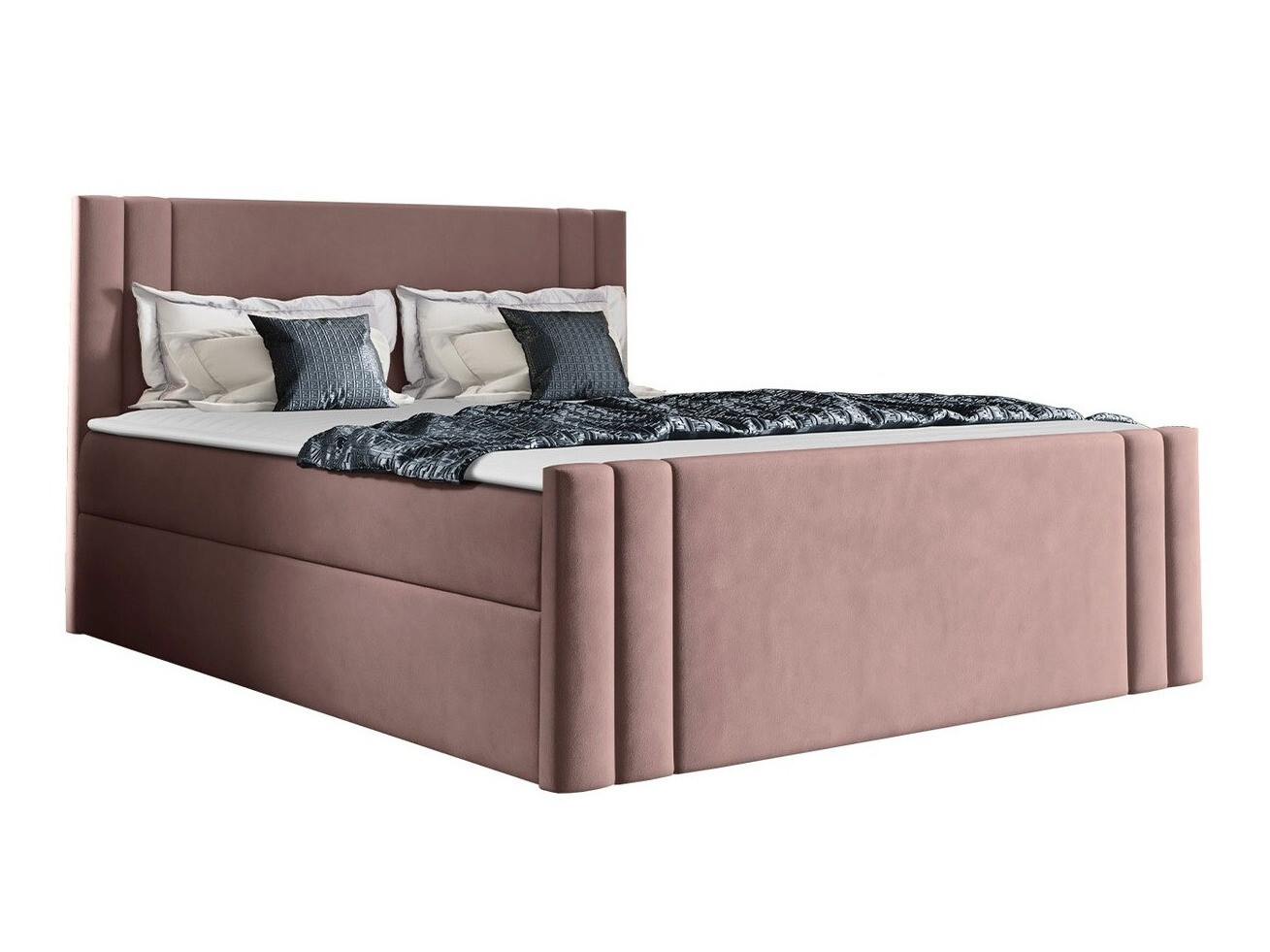 Continental bed Baltimore 156 (Amor Velvet 4308)