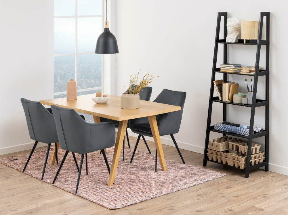 Bookcase Norsica 117 (Black)