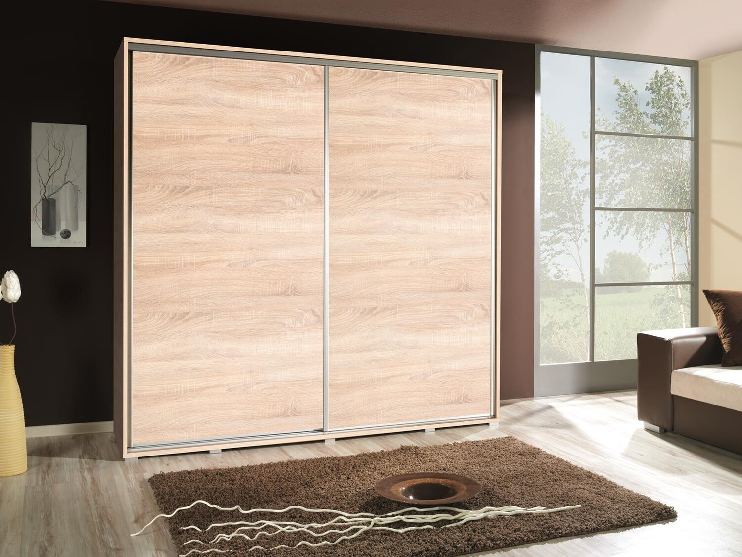 Wardrobe Murrieta 101 (Sonoma oak)