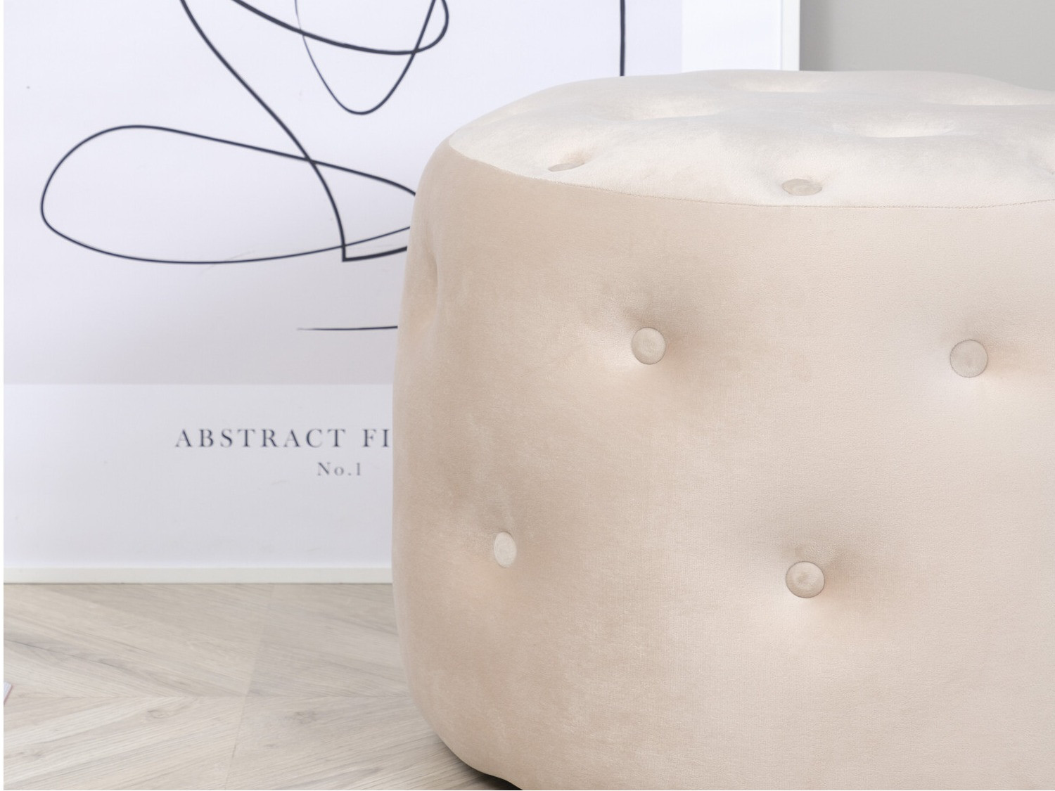 Ottoman Dallas 2915 (Cream)