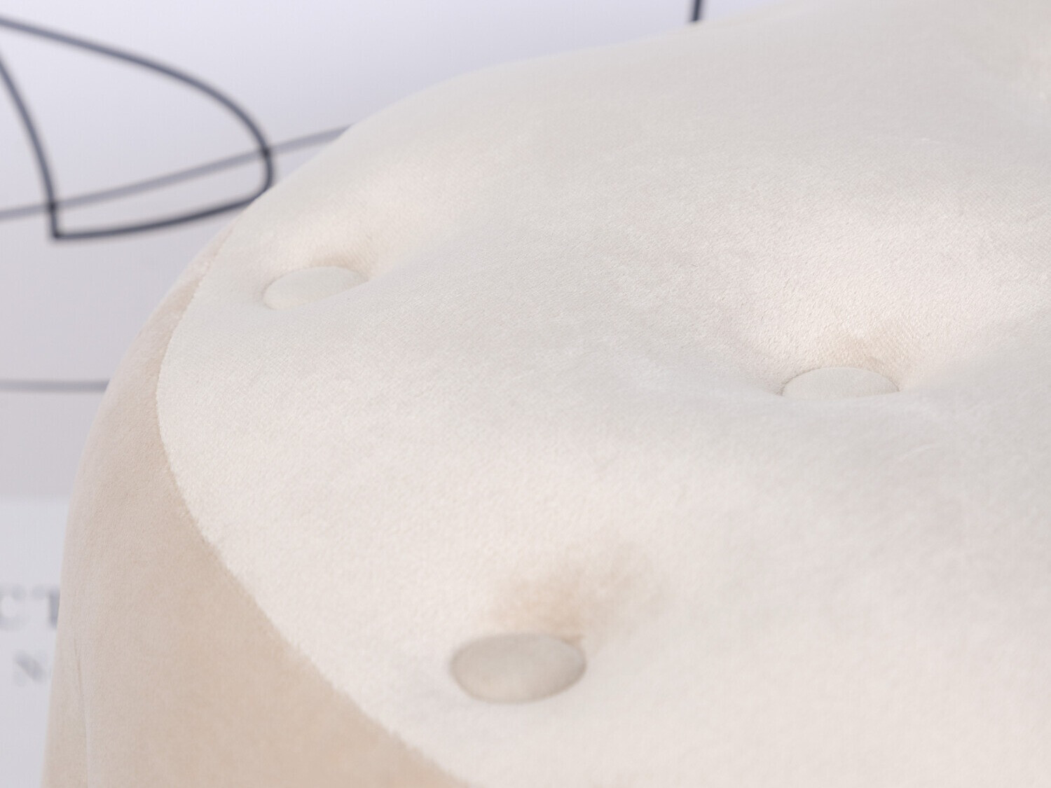 Ottoman Dallas 2915 (Cream)