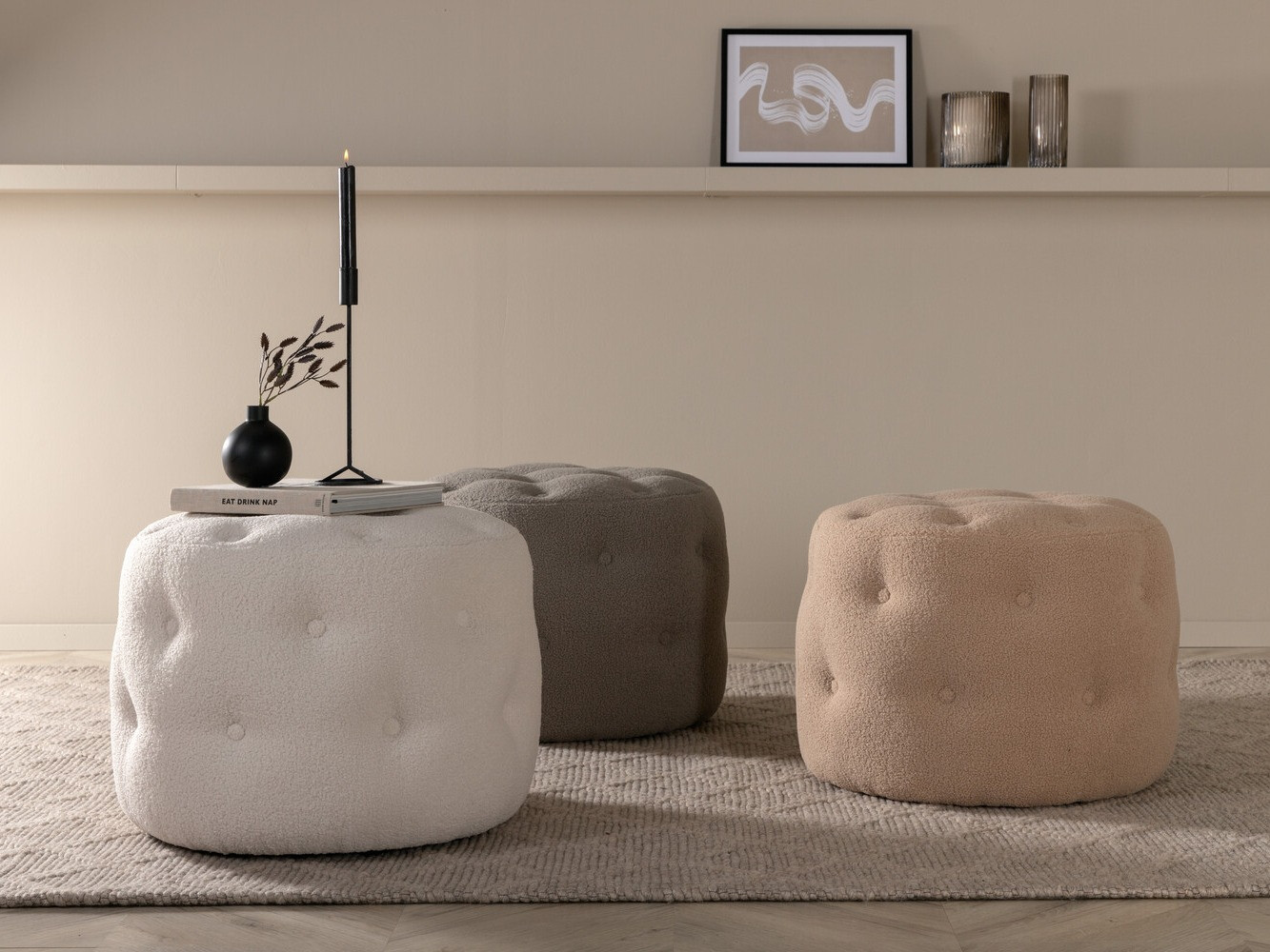 Ottoman Dallas 2915 (Grey)