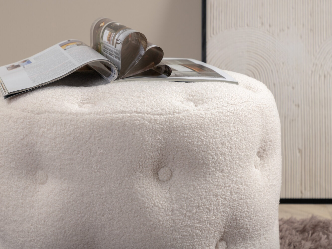 Ottoman Dallas 2915 (White)