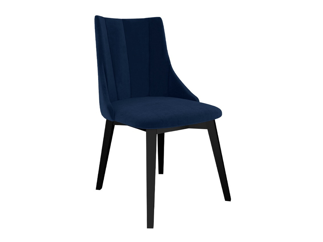 Chair Racine 114 (Black + Magic Velvet 2216)