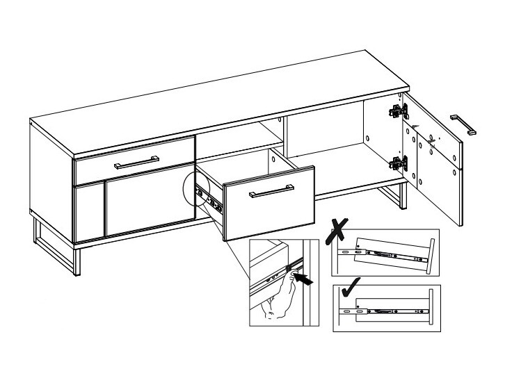 TV stand Nucala 100