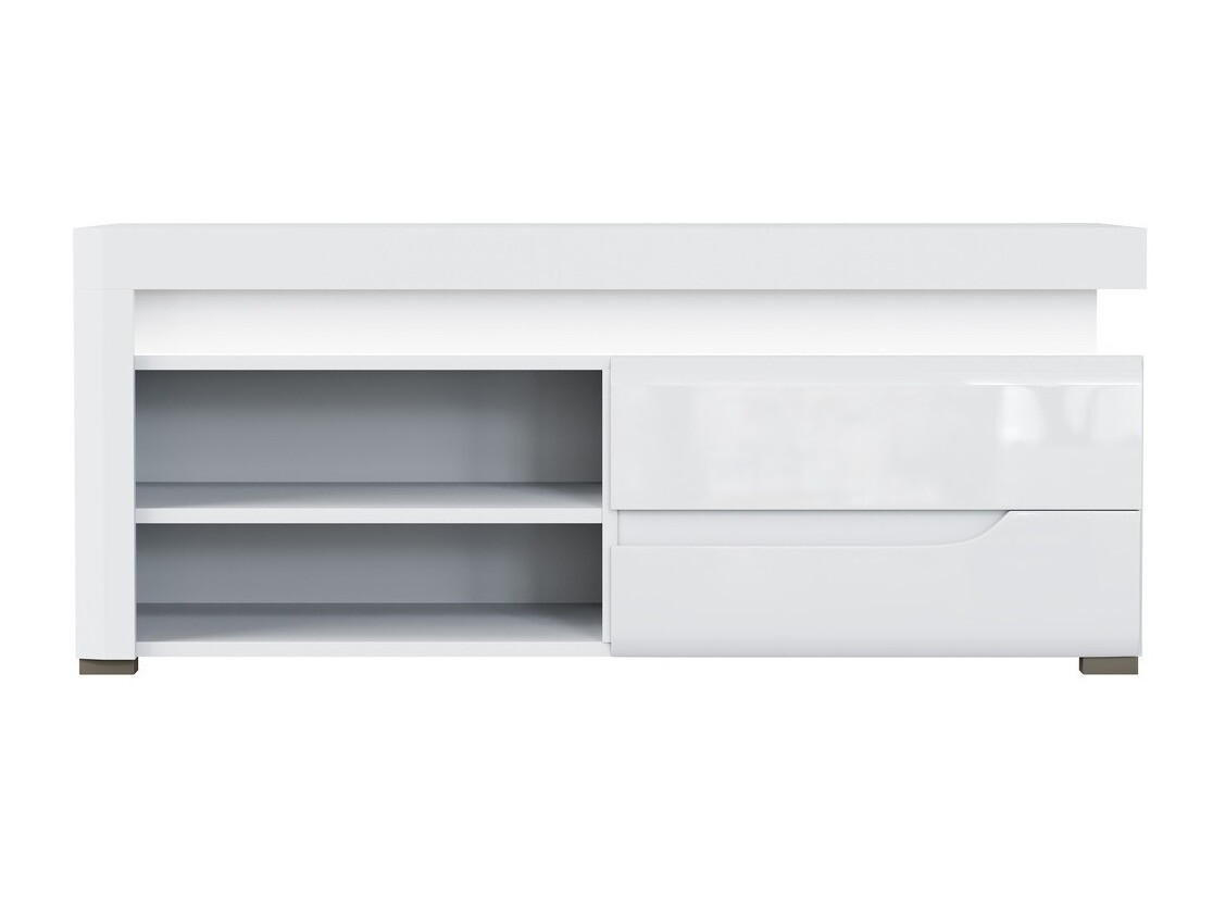 TV stand Revelmi 100 (Glossy white + White)