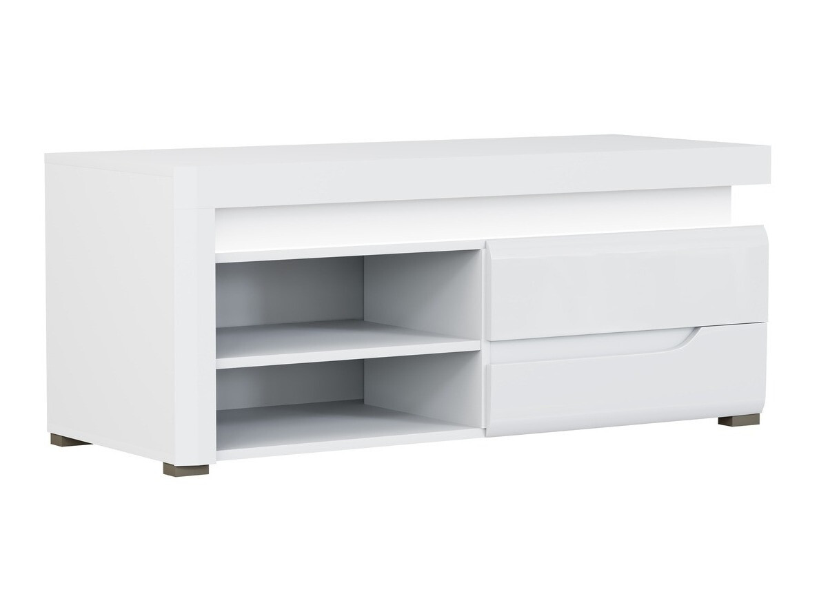 TV stand Revelmi 100 (Glossy white + White)