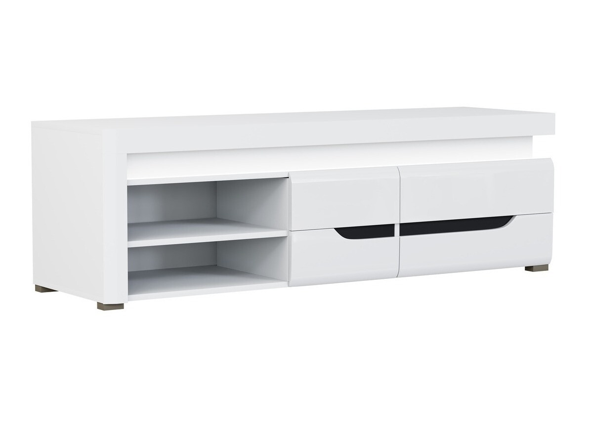 TV stand Revelmi 101 (Glossy white + White)