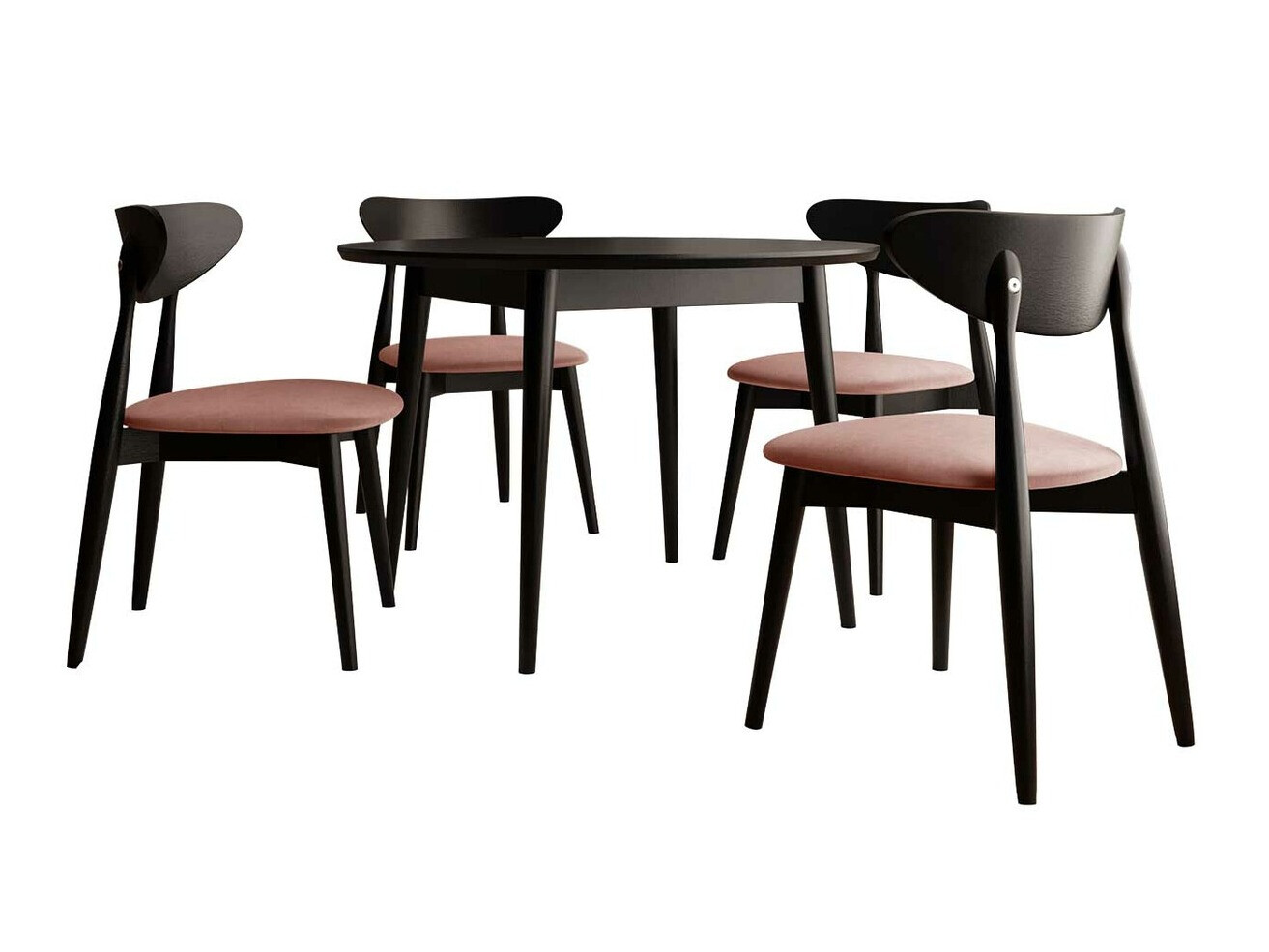 Dining set Racine 134 (Black)