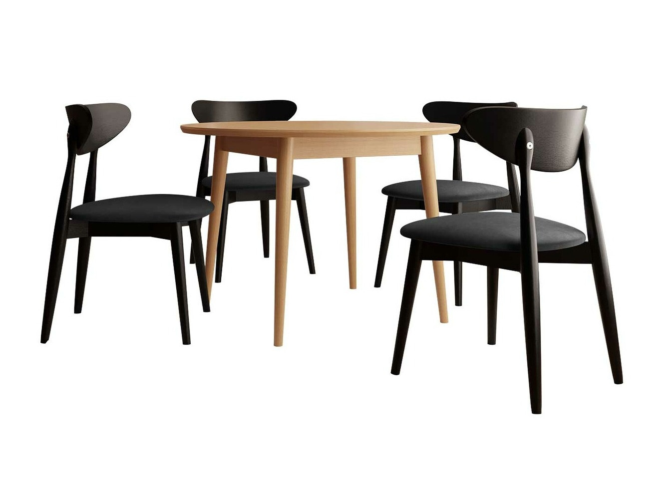 Dining set Racine 134 (Brown)
