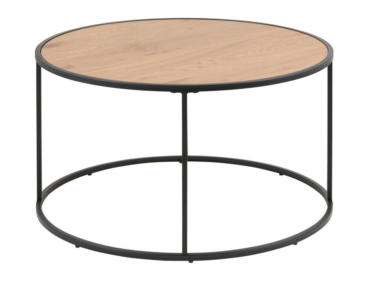 Coffee table Norsica Sevferi 188 (Black + Wild oak)