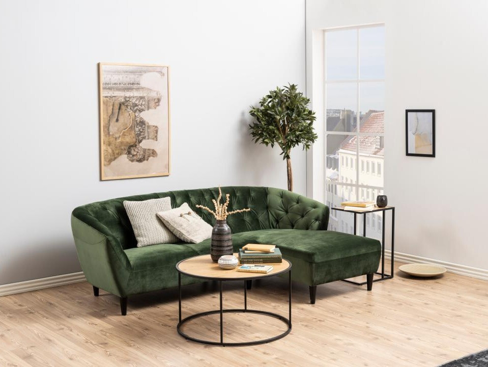 Coffee table Norsica Sevferi 188 (Black + Wild oak)