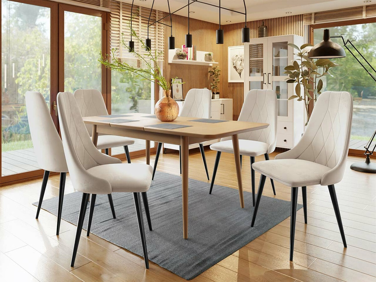 Dining set Racine 125 (Brown)