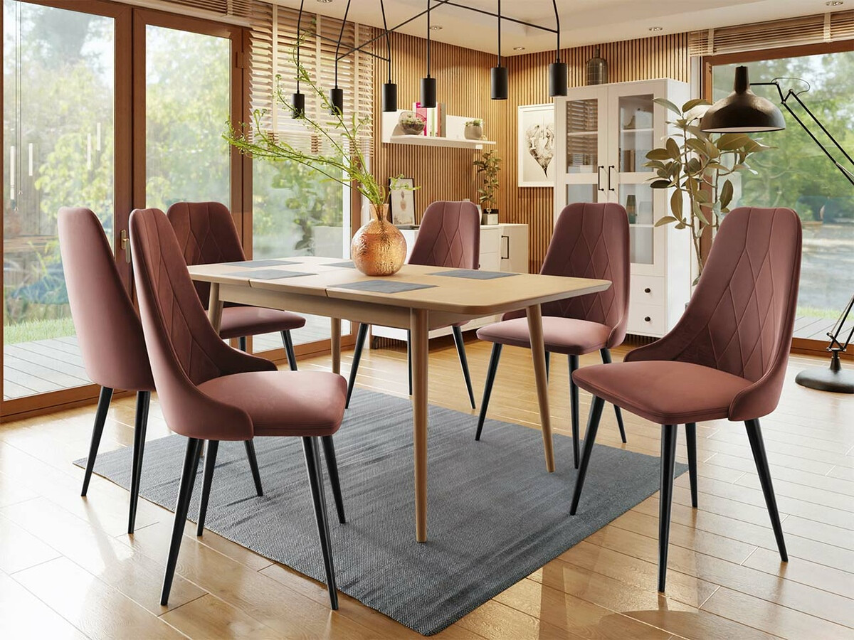 Dining set Racine 125 (Brown)