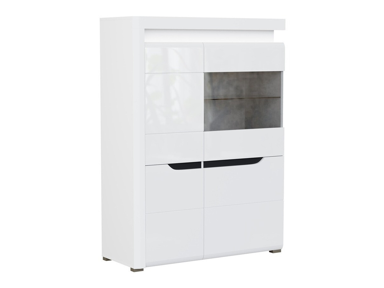 Sideboard Revelmi 104 (Glossy white + White)