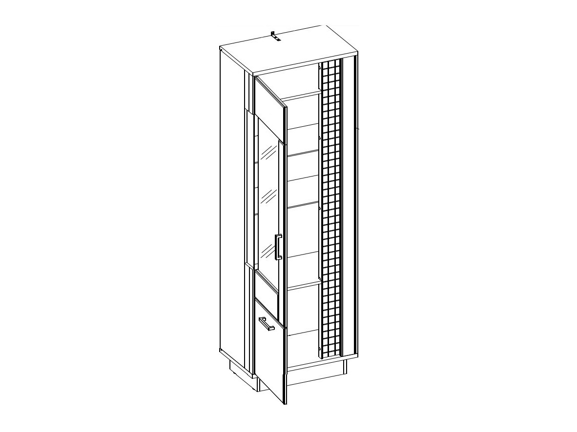 Bookcase Dunvelo 105