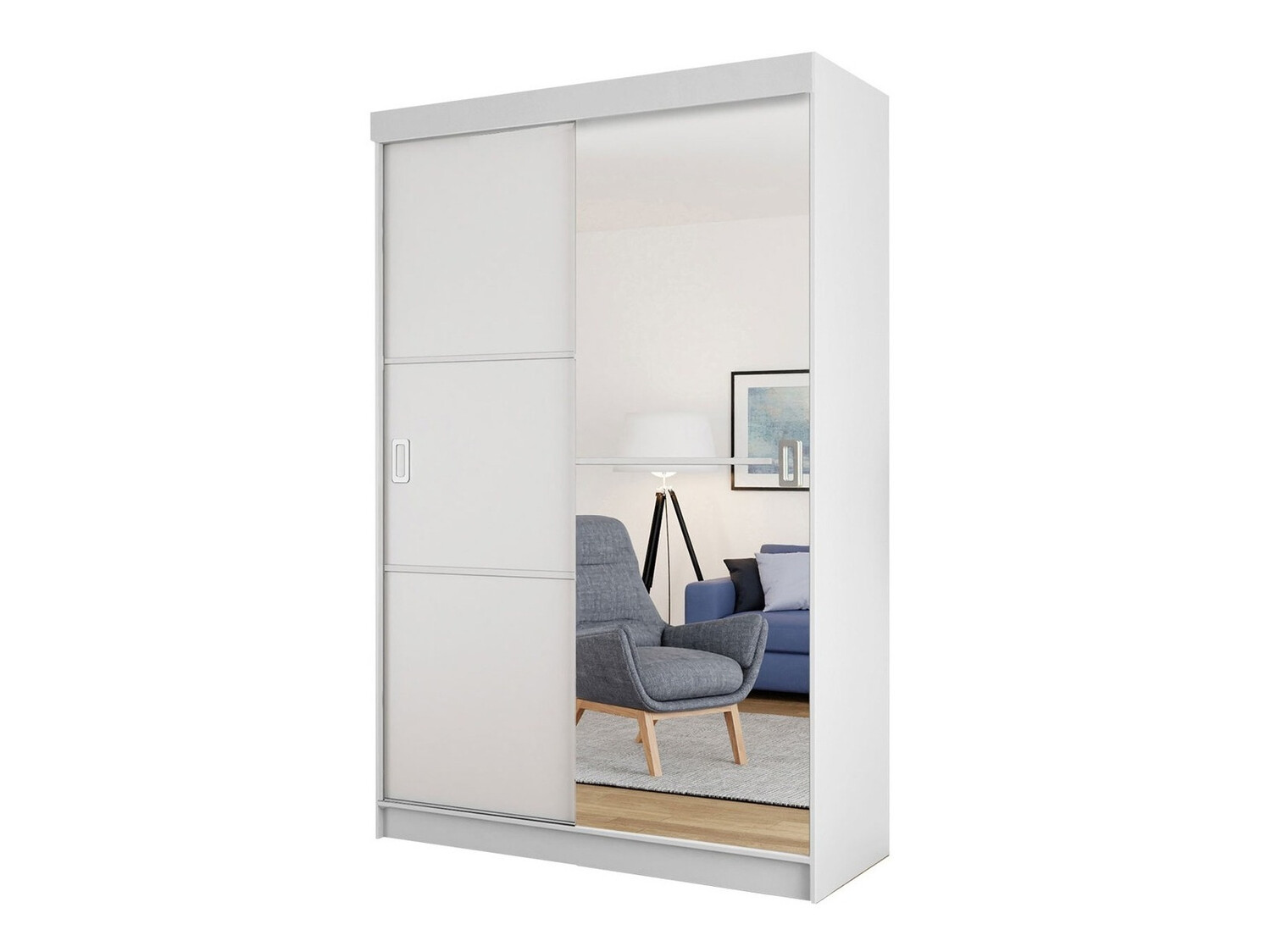 Wardrobe Dover 111 (White)