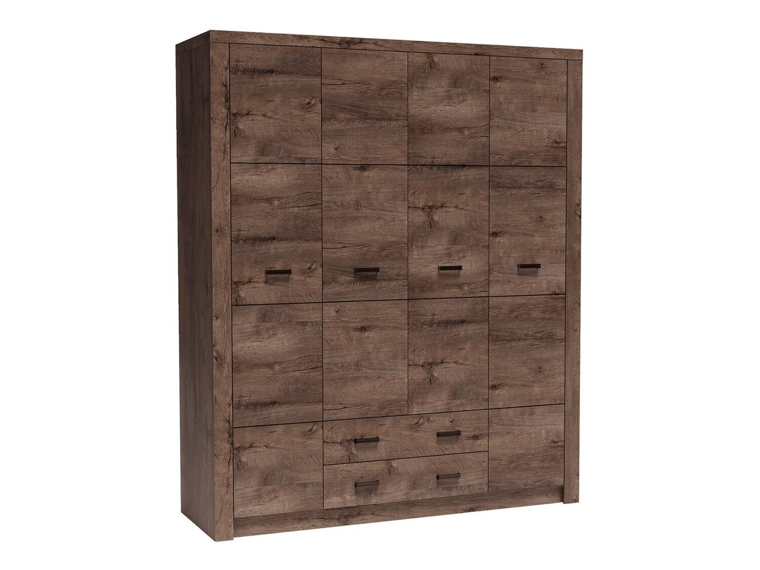 Wardrobe Serfeno 116 (Dark ash)