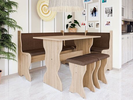 Kitchen corner Reading 100 (Sonoma oak + Alfa 08)