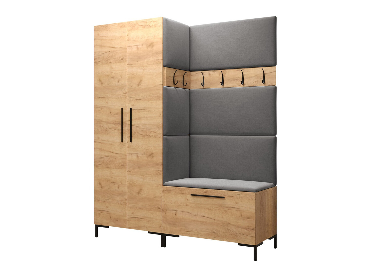 Hallway set Nomal I (Craft oak)