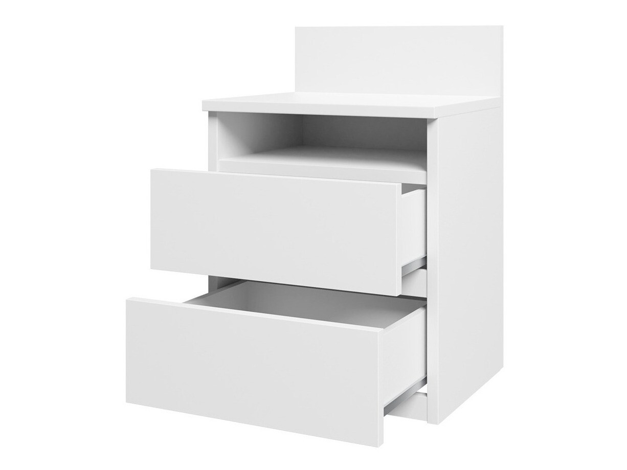 Bedside table Comfivo Structor (White)