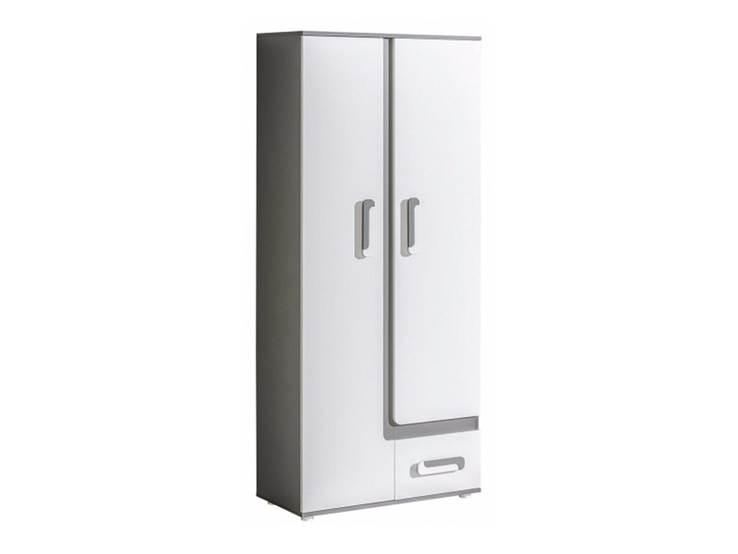 Bookcase Levtala 103 (Anthracite + White)
