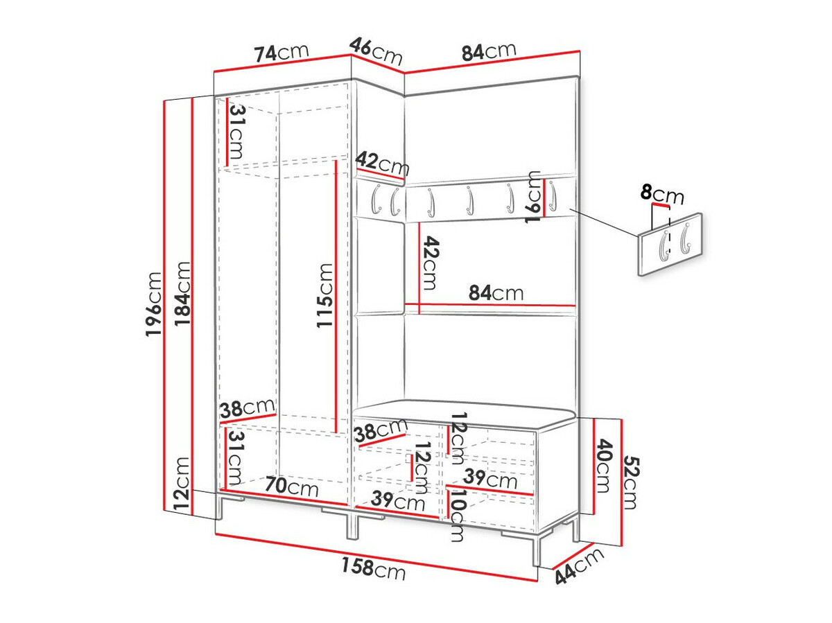 Hallway set Nomal IX (Polo 897)
