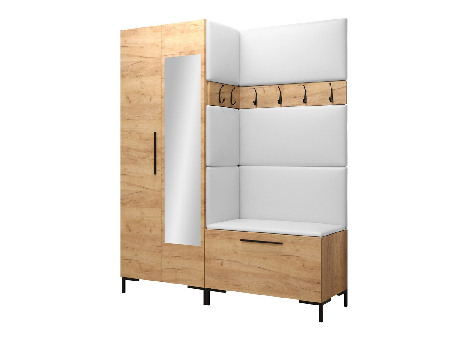 Hallway set Nomal IX (Faux leather Soft 017)
