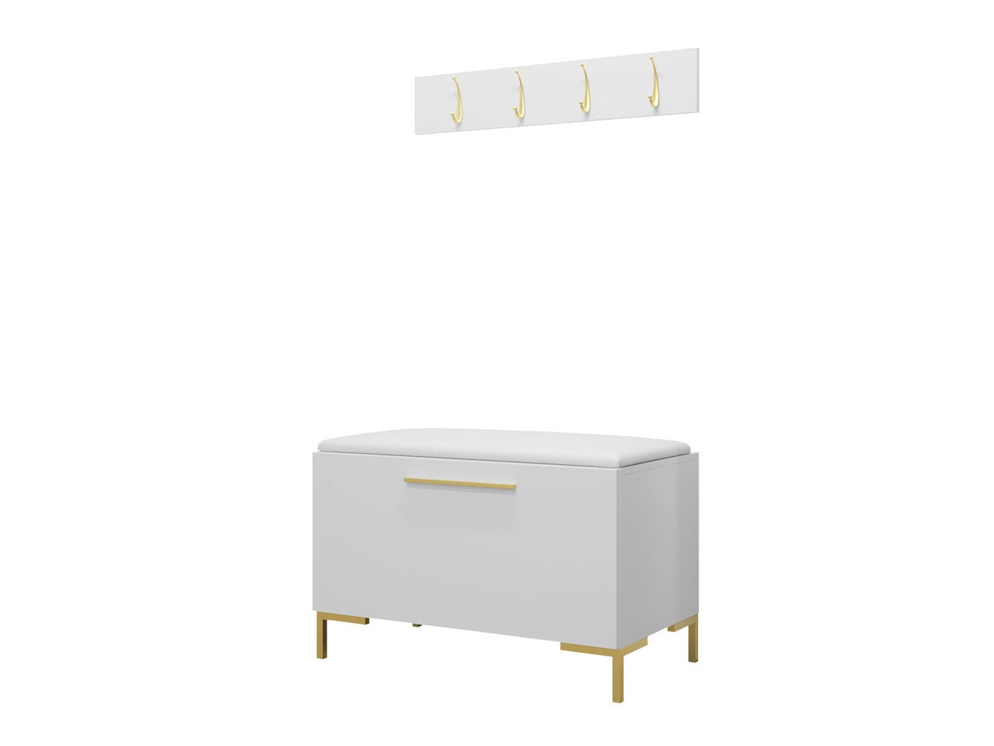 Hallway set Nomal VIII (Faux leather Soft 017)