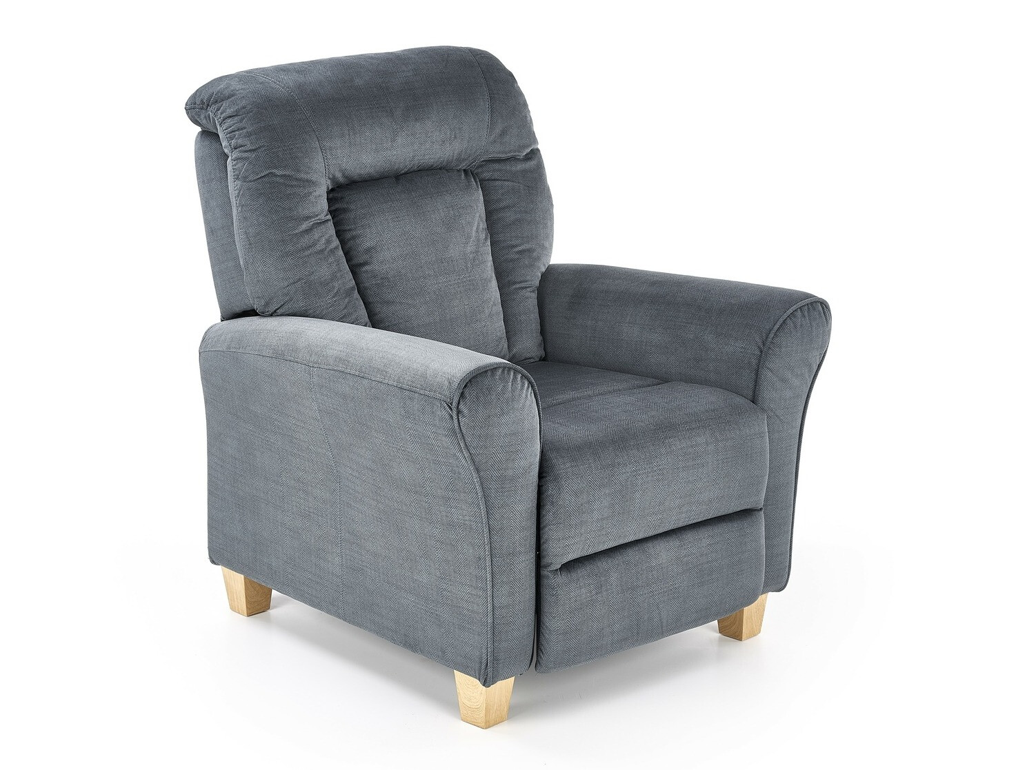 Recliner armchair Houston 848 (Grey + Beech)