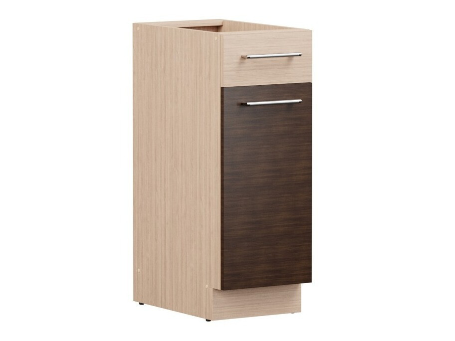 Modular cabinet with drawer and doors Mode Dark 109