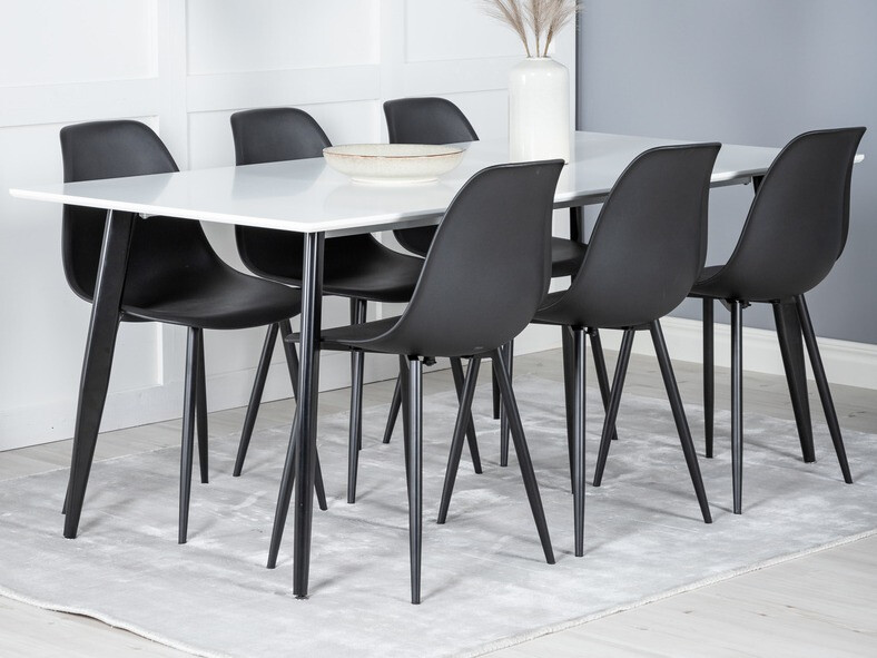 Table Dallas 127 (White + Black)