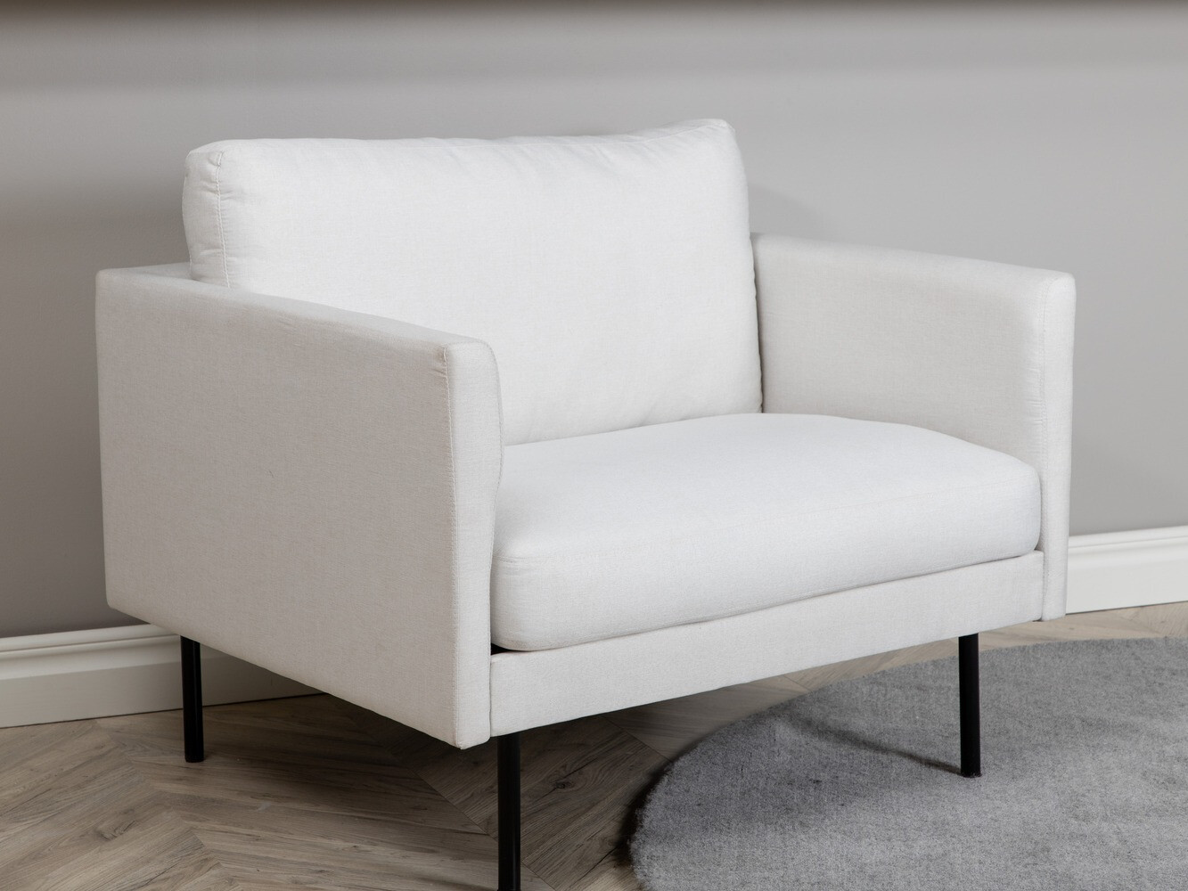 Armchair Fercame 101 (Beige + Black)