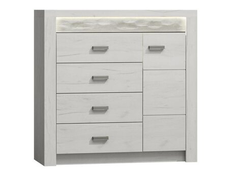 Chest of drawers Serfeno 115 (Craft white)
