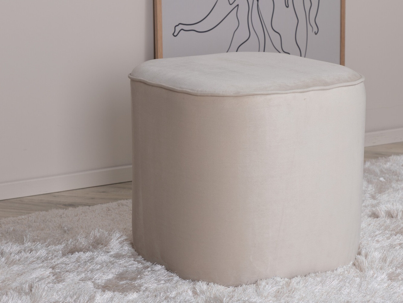 Ottoman Dallas 2944 (Cream)