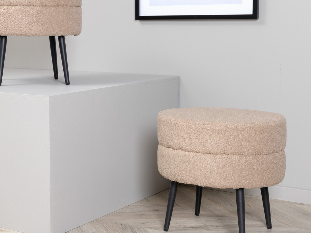 Ottoman Dallas 2945 (Beige + Black)